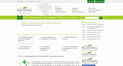 Desktop Screenshot of kovag.be